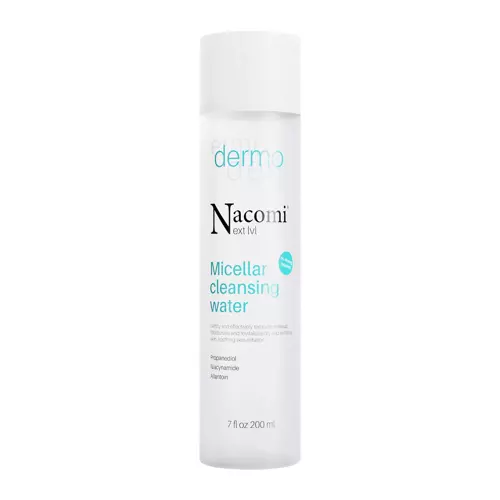 Nacomi - Next Level - Micellar Cleansing Water - Micellás Víz Száraz és Érzékeny Bőrre - 200ml