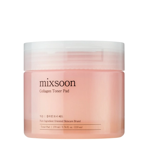 Mixsoon - Collagen Toner Pad - Feszesítő Arckorongok Kollagénnel - 170ml/110db.