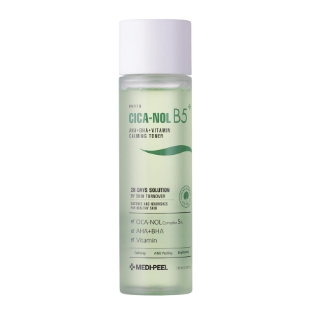 Medi-Peel - Phyto Cica-Nol B5 AHA BHA Vitamin Calming Toner - Revitalizáló és Gyulladáscsökkentő Tonik - 150ml