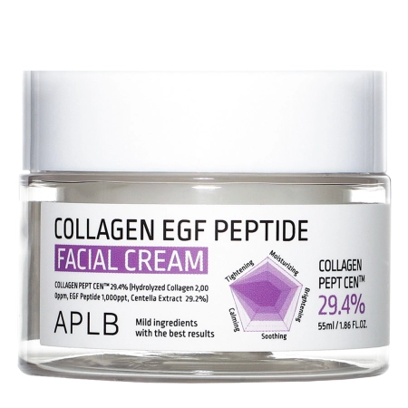 APLB - Collagen EGF Peptide Facial Cream - Hidratáló és Feszesítő Arckrém - 55ml