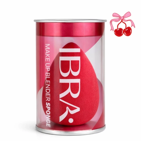Ibra Makeup - Makeup Blender Sponge Cherry - Sminkszivacs - 1db