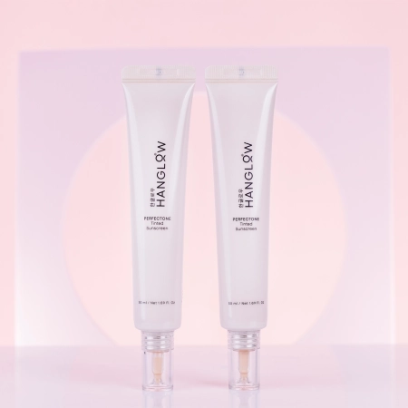 HanGlow - PerfecTone - Tinted Sunscreen SPF 50+ - Bőrkiegyenlítő Fényvédő Krém - 02 - 50 ml