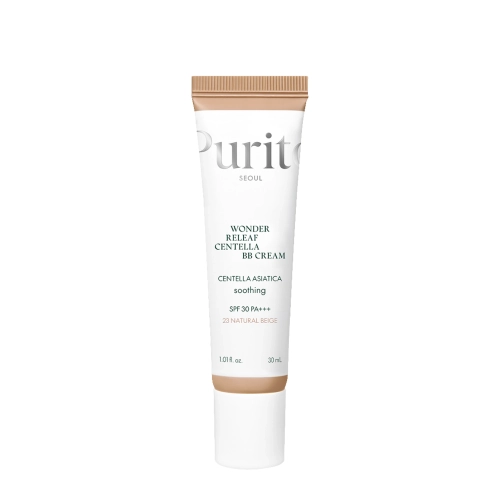 Purito Seoul - Wonder Releaf Centella BB Cream SPF 30 PA+++ #23 Natural Beige - BB Krém Ázsiai Gázlóval - 30ml