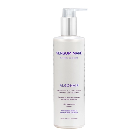 Sensum Mare - Algohair - Effctively Cleansing Gentle Shampoo with Chelates - Mélytisztító Sampon Gyakori Használatra - 250ml