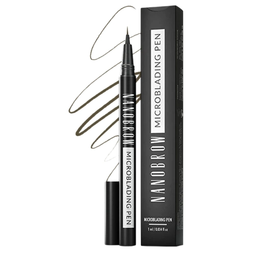 Nanolash - Nanobrow Microblading Pen - Szemöldökfilc - Dark Brown - 1ml