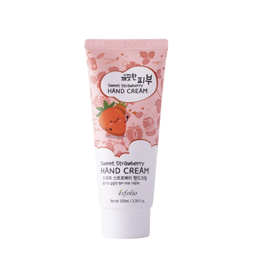 Esfolio - Sweet Strawberry Hand Cream - Hidratáló Kézkrém - 100ml
