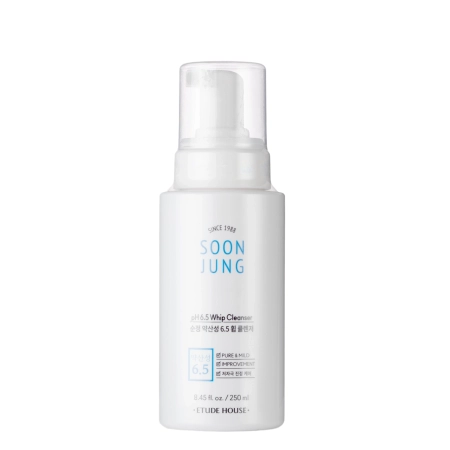 Etude House - Soon Jung pH 6.5 Whip Cleanser - Arctisztító Hab - 250ml