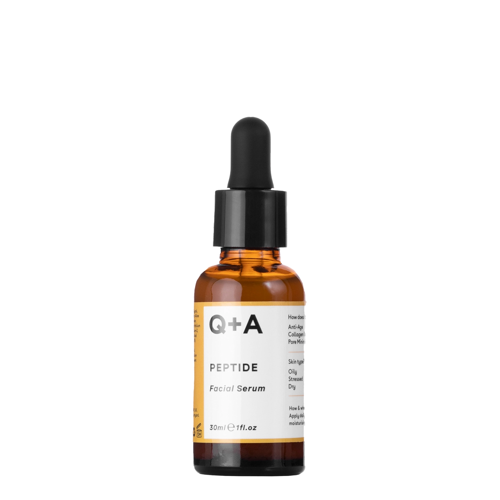 Q+A - Peptide - Facial Serum - Hidratáló és Regeneráló Arcszérum Peptidekkel - 30ml