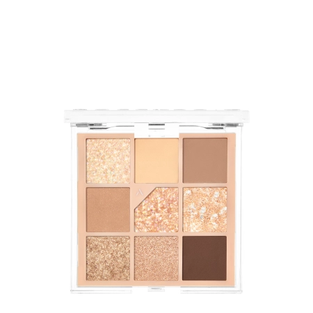 Unleashia - Glitterpedia Eye Palette - Vegán Szemhéjfesték Paletta - 2 All of Brown - 6,6g