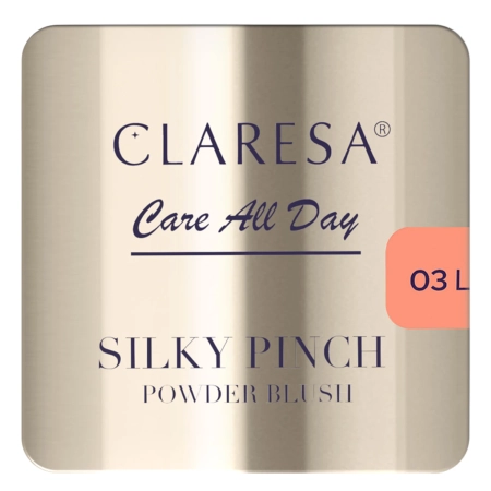 Claresa - Care All Day Silky Pinch Powder Blush - Laza Arcpirosító - Lumi Peach 03 - 2 g