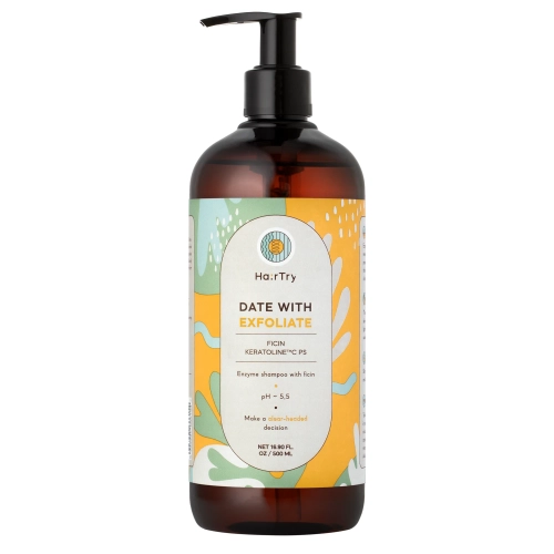HairTry - Date With Exfoliate - Enzimes Sampon - 500ml