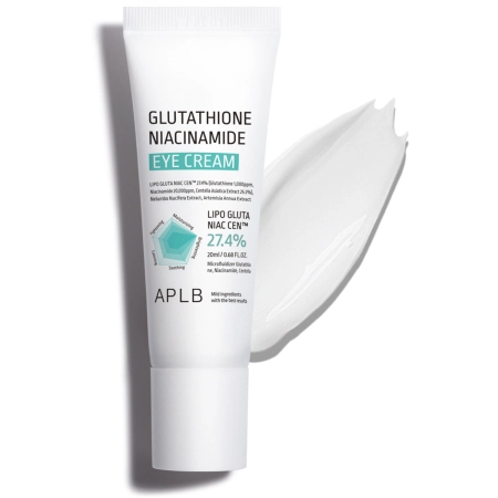 APLB - Glutathione Niacinamid Eye Cream - Világosító Szemkörnyékápoló Krém - 20ml