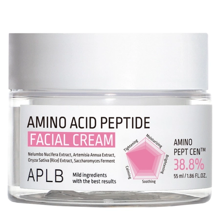 APLB - Amino Acid Peptide Facial Cream - Bőrnyugtató és Feszesítő Arckrém - 55ml