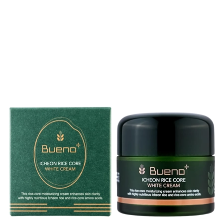 Bueno - Icheon Rice Core White Cream - Tápláló ésd Ragyoagtató Hatású Krém Icheon Rizzsel - 80g