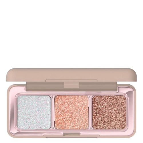 Poppy Head - Just Enough Everyday Glow Eyeshadow Palette - Csillogó Szemhéjfestékek Paletta - 01 Shine Agenda - 4,8g