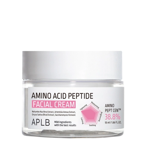 APLB - Amino Acid Peptide Facial Cream - Bőrnyugtató és Feszesítő Arckrém - 55ml