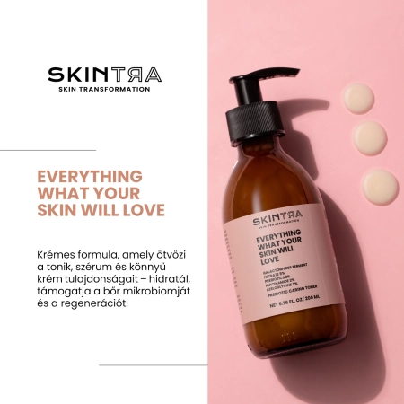  SkinTra - Everything What Your Skin Will Love - Prebiotikus Bőrápoló Tonik - 200ml