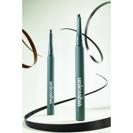 Unleashia - Easy Glide Flat Eyeliner - Lapos Szemhéjtus - 02 Brown Mood - 0.15g