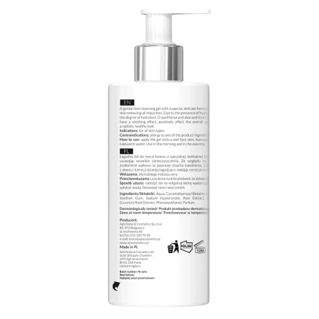 Apis - Hidratáló Arctisztító Gél Hialuronsavval - 300 ml 