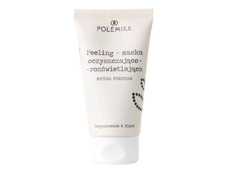 Polemika - Matcha Purifier - Tisztító és Világosító Hámlasztó Maszk - 75ml
