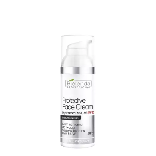 Bielenda Professional - Face Program - Protective Face Cream SPF50 - Fényvédő Krém - 50ml