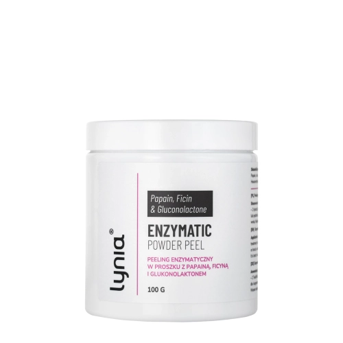 Lynia - Enzimes Hámlasztó Por Papainnal, Ficinnel és Glükonolaktonnal - 100g