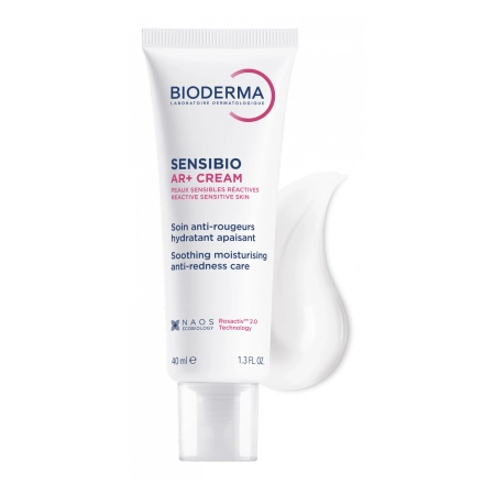 Bioderma - Sensibio AR+ Cream - Bőryugtató, Hidratáló és Bőrpír Elleni Krém - 40ml