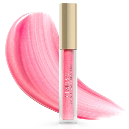 Claresa - Glass Of Water Lip Gloss - Szájfény Tükörfény Hatással - Pink Tonic - 03 - 2 g
