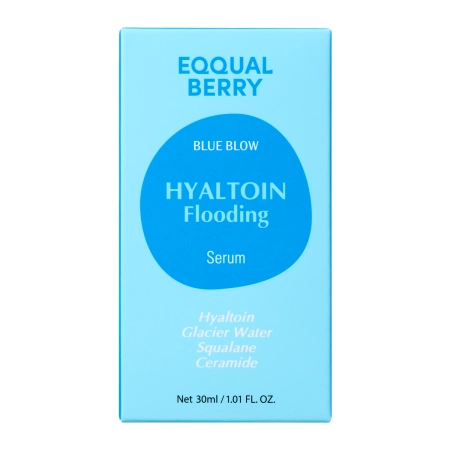 EQQUALBERRY - Hyaltoin Flooding Serum - Hidratáló Szérum Ektoinnal és Hialuronsav-komplexszel - 30ml