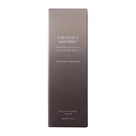 Haruharu Wonder - Black Rice Hyaluronic Anti-Wrinkle Serum - Ránctalanító Arcszérum Rizskivonattal - 50ml
