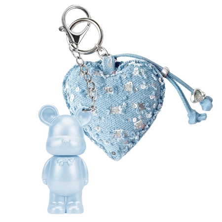 LOVRO - Denim Sugar Teddy Shimmer Lipgloss - Szájfény Csillámmal - 01 Heart Drop - 1,4g