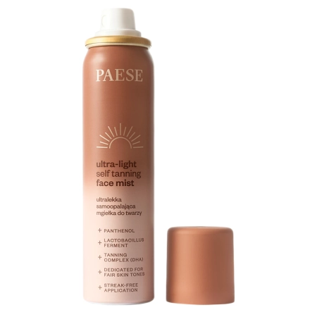 Paese - Ultra-Light Self Tanning Face Mist - Ultra Könnyű Önbarnító Arcpermet - 75ml