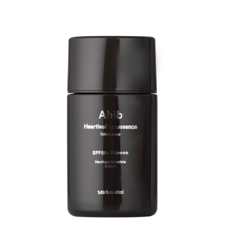 Abib - Heartleaf Sun Essence Calming Drop - Bőrnyugtató Fényvédő Ezüst Szirtőrrel SPF50 PA++++ - 50ml