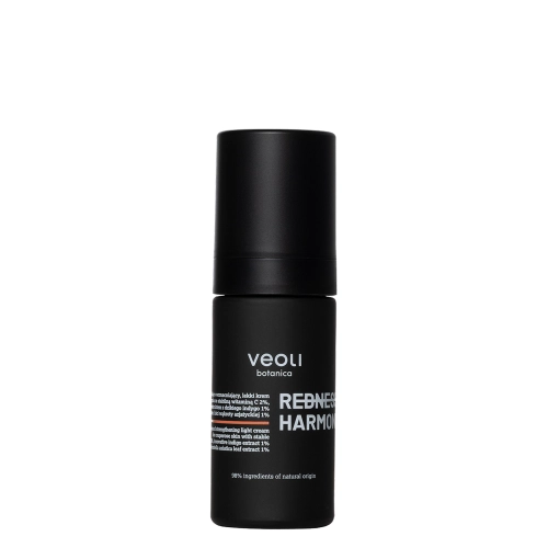 Veoli Botanica - Redness Harmony - Bőrnyugtató és Erősítő Könnyű Krém Érzékeny, Hajszáleres Bőrre - 30ml