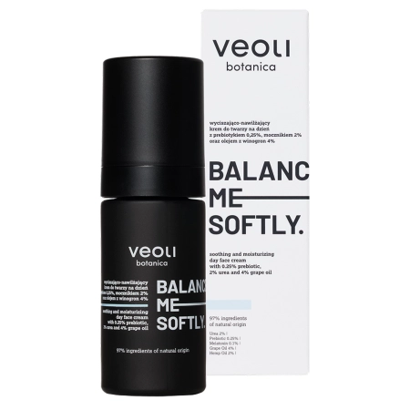 Veoli Botanica - Balance Me Softly - Bőrnyugtató és Hidratáló Nappali Arckrém - 30ml