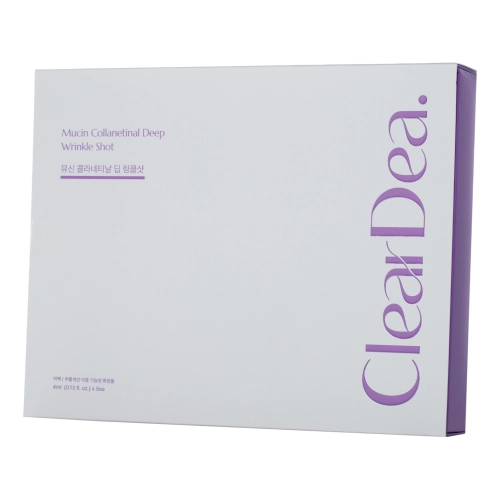 ClearDea - Mucin Collanetinal Deep Wrinkle Shot Set - Szilárdító Kollagénes Arcampulla Szett - 5x4ml