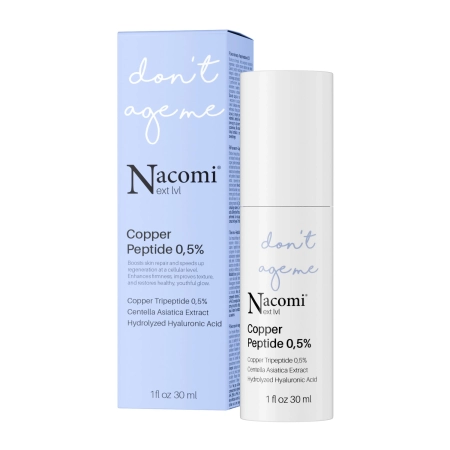 Nacomi - Copper Peptide - Arcszérum - 0.5% Réz peptid - 30ml
