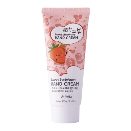 Esfolio - Sweet Strawberry Hand Cream - Hidratáló Kézkrém - 100ml