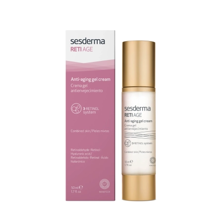 sesderma - Reti Age Anti-Aging Gel Cream - Ránctalanító Hatású Gél-krém - 50ml