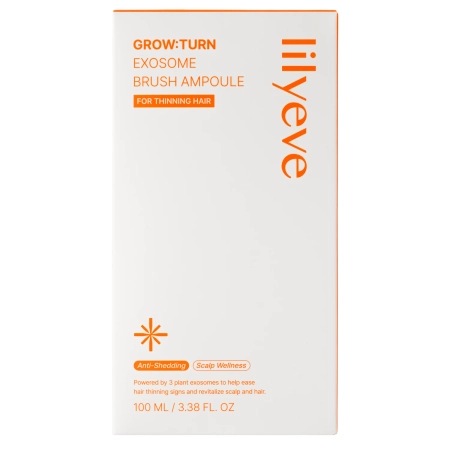 lilyeve - Grow:Turn Exosome Brush Ampoule - Erősítő Hatású Fejbőr Ampulla - 100ml