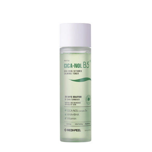 Medi-Peel - Phyto Cica-Nol B5 AHA BHA Vitamin Calming Toner - Revitalizáló és Gyulladáscsökkentő Tonik - 150ml