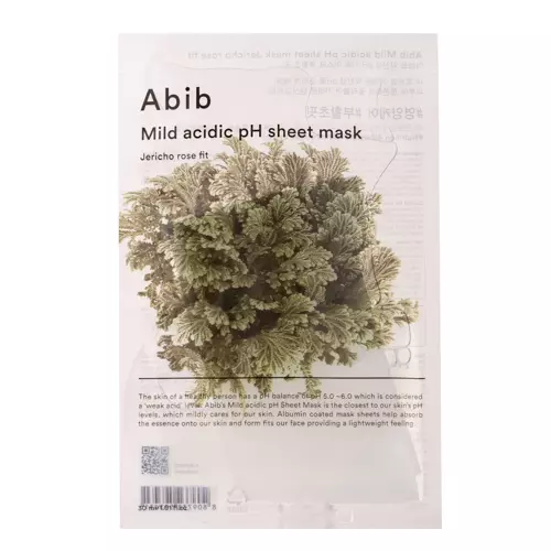 Abib - Mild Acidic pH Sheet Mask Jericho Rose Fit - Gyengéd Fátyolmaszk - 30ml