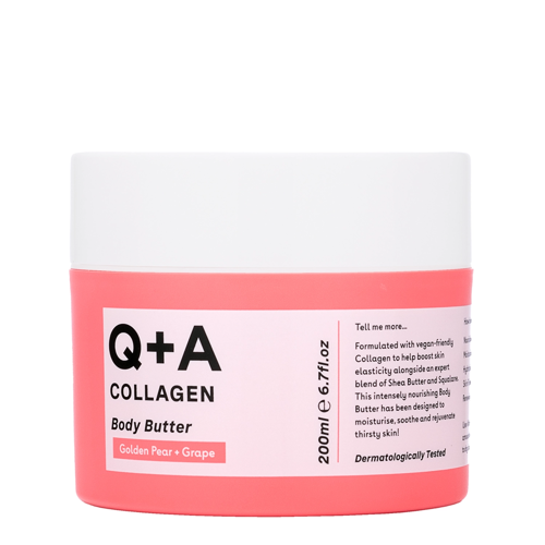 Q+A - Collagen Body Butter - Kollagén Testvaj - 200ml