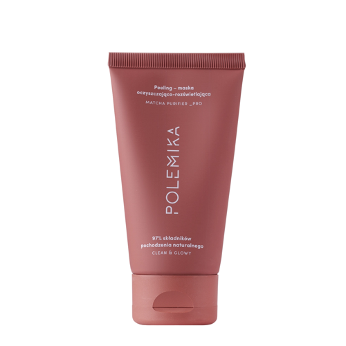 Polemika - Matcha Purifier - Tisztító és Világosító Hámlasztó Maszk - 75ml