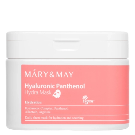Mary&May - Hyaluronic Panthenol Hydra Mask - Hidratáló Arcmaszk Szett - 30db.
