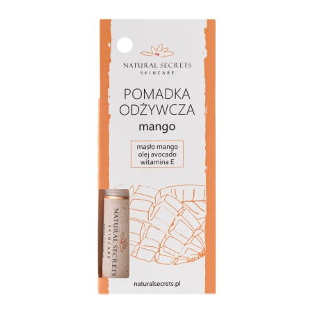 Natural Secrets - Védő Ajakbazsam - Mangó - 3,5g