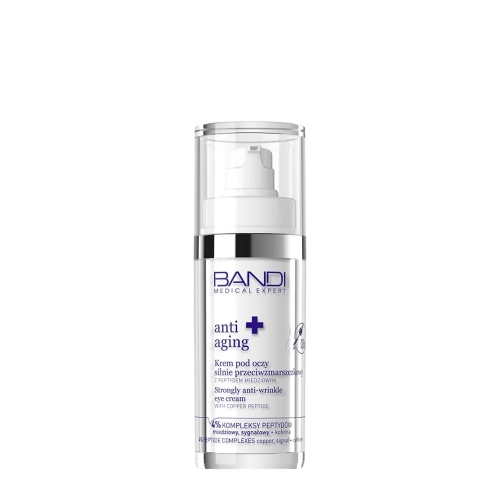 Bandi - Medical Expert Anti-Aging - Erős Ránctalanító Szemkrém Réz Peptiddel - 30ml