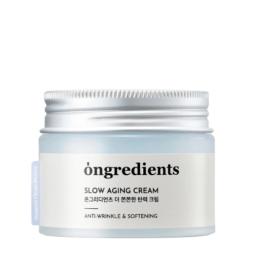 Ongredients - Slow Aging Cream - Öregedésgátló Arckrém - 50ml