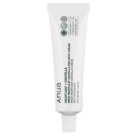 Anua - Heartleaf Centella Red Spot Cream - Bőrnyugtató Krém Problémás Bőrre - 30g