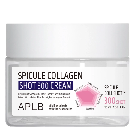 APLB - Spicule Collagen Shot 300 krém - Kollagén Krém Mikrotűkkel - 55ml